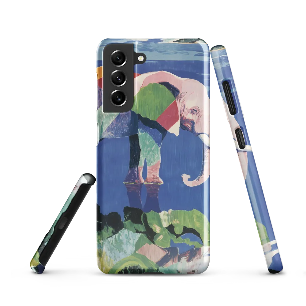 Serenity in Color: The Elephants of Reflection