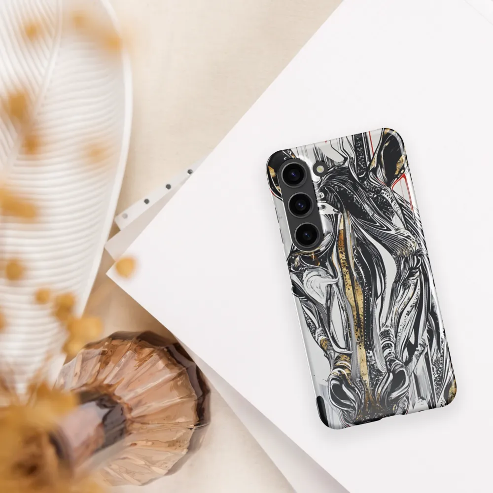 Ethereal Majesty: The Abstract Zebra