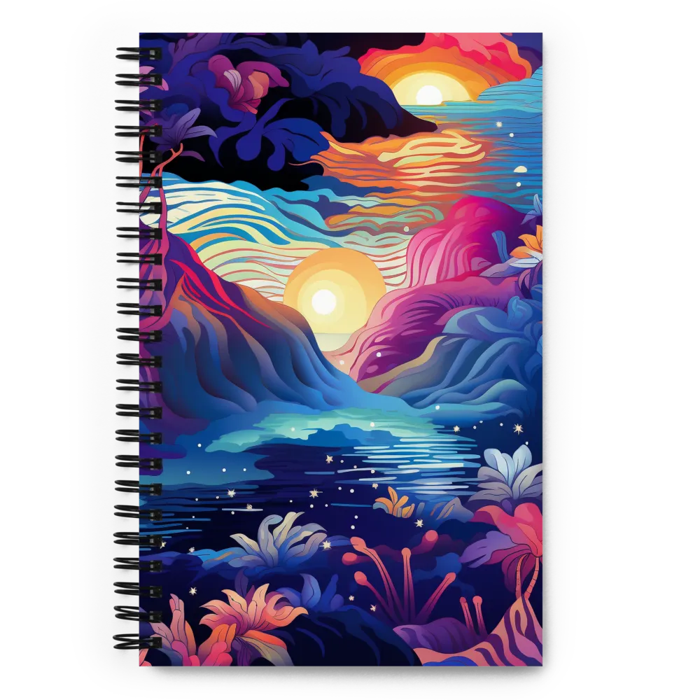 Tropical Dreamscape | Spiral Notebook