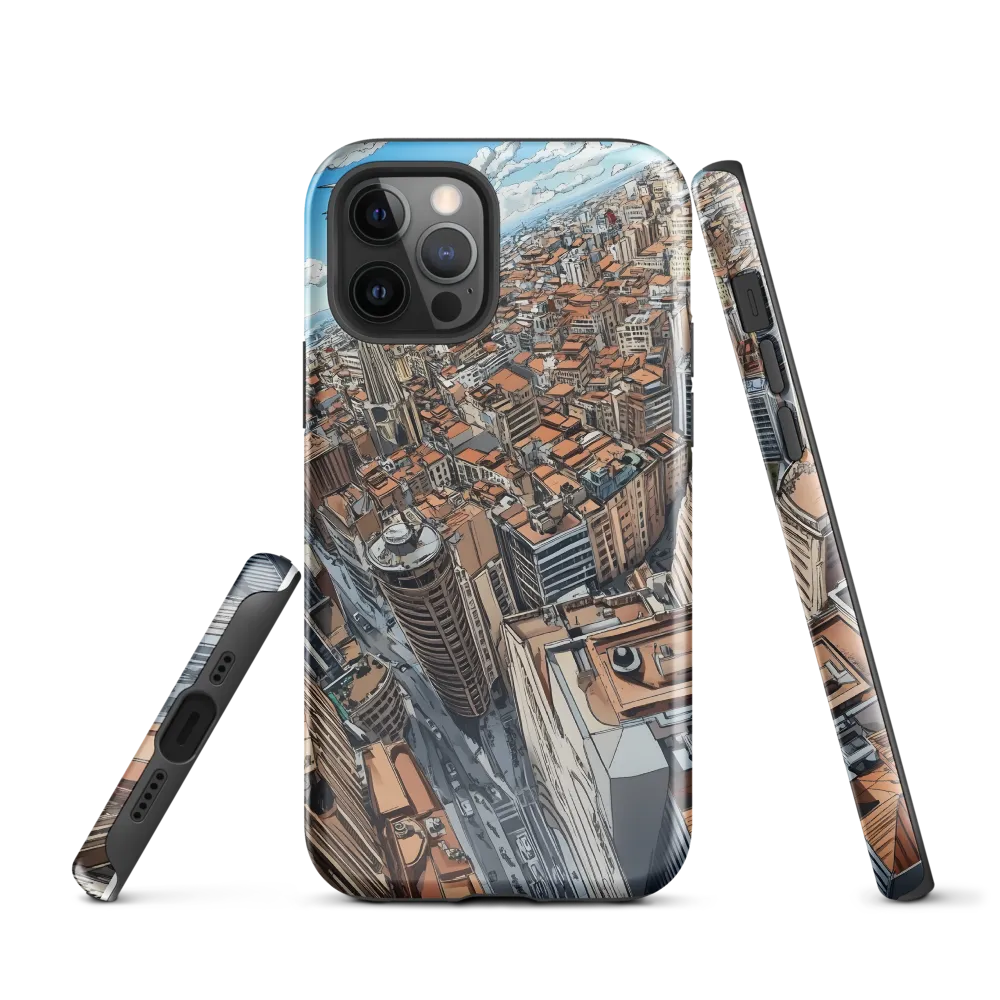 Aerial Symphony of Urban Life