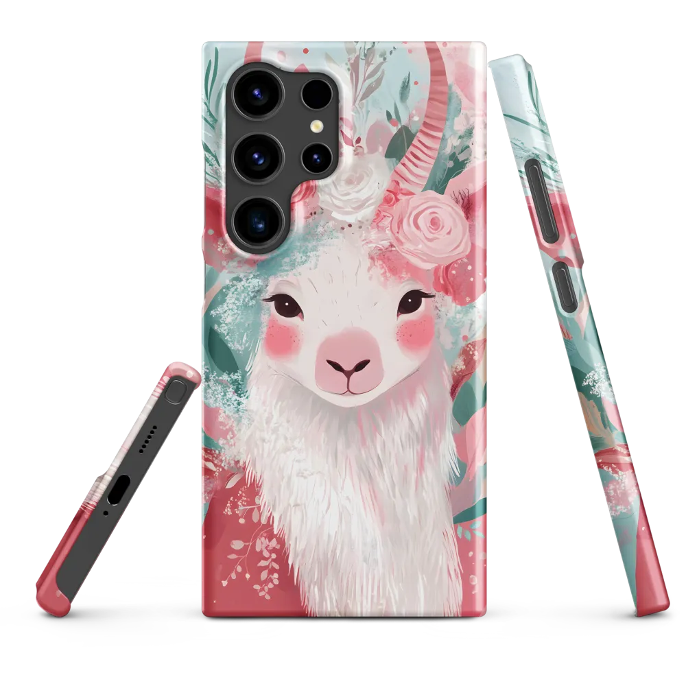 Spring Whimsy: The Floral Goat