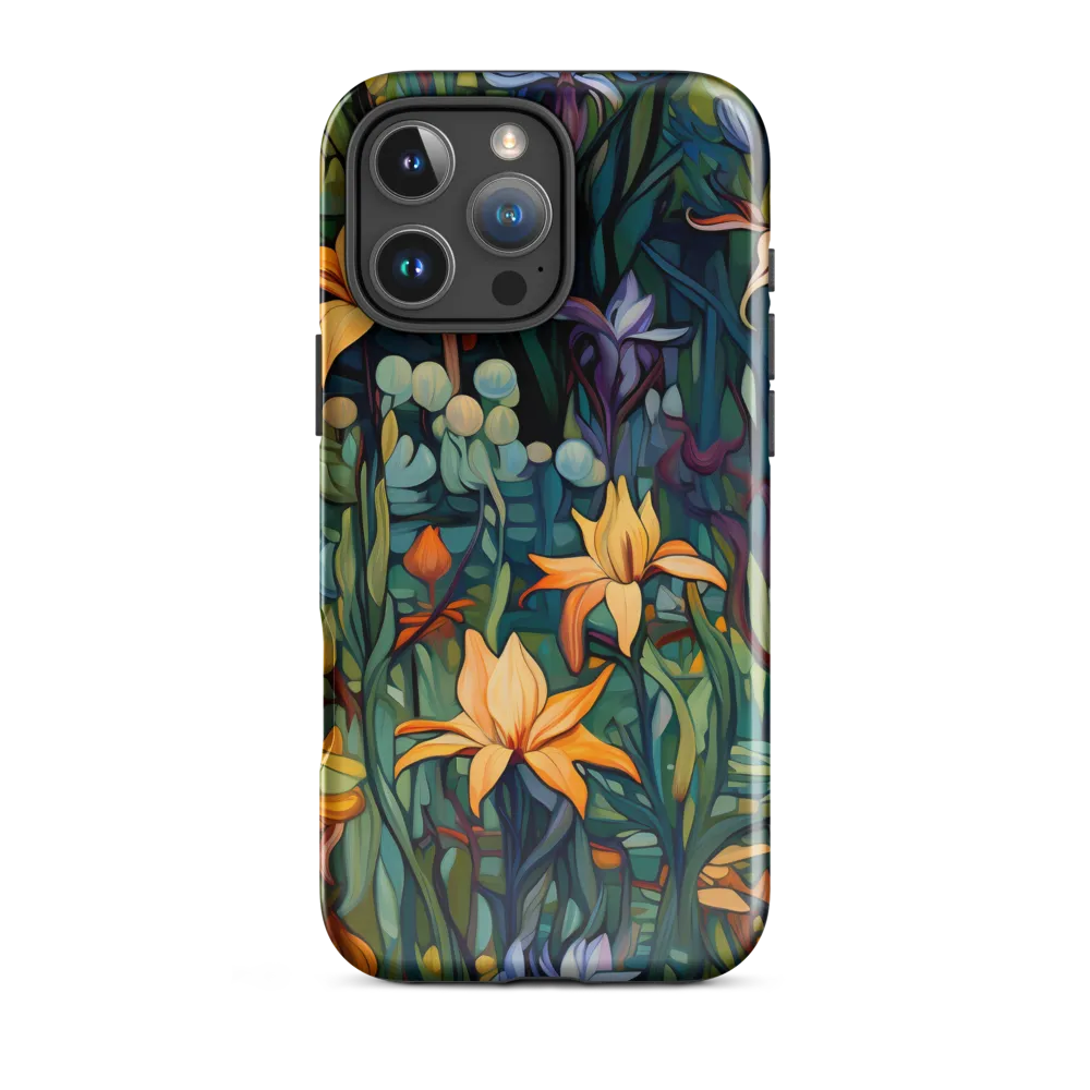 Garden of Elegance | Phone Case |  16 Pro Max | Tough Case | Glossy