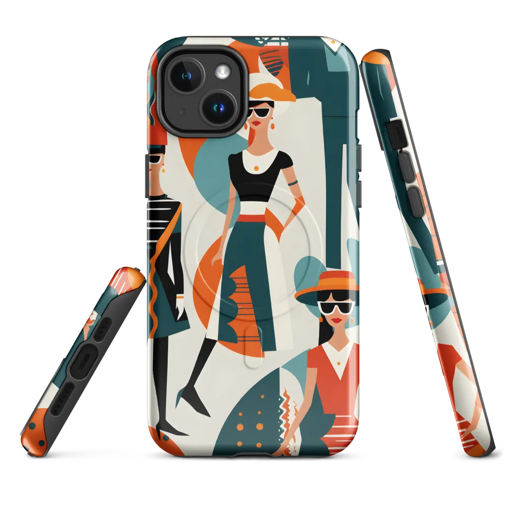 Chic Figures in Pop Art