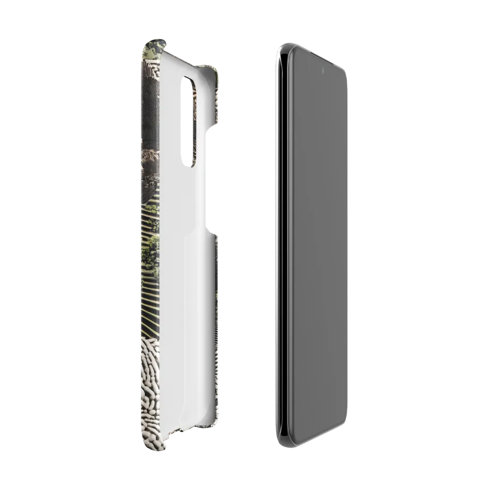 Ethereal Blend of Nature and Humanity | Phone Case |  S20 | Snap Case | Matte