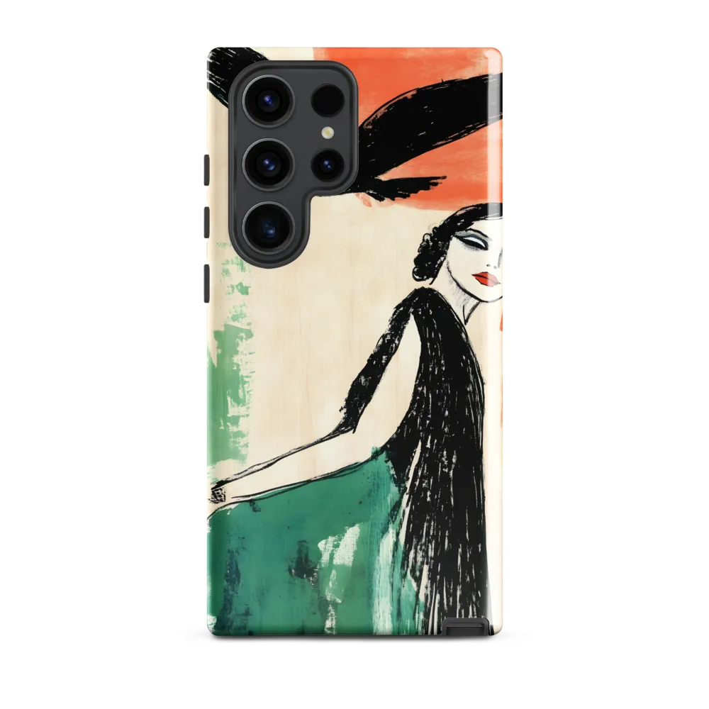 Elegance in Flight | Phone Case |  S23 Ultra | Tough Case | Glossy
