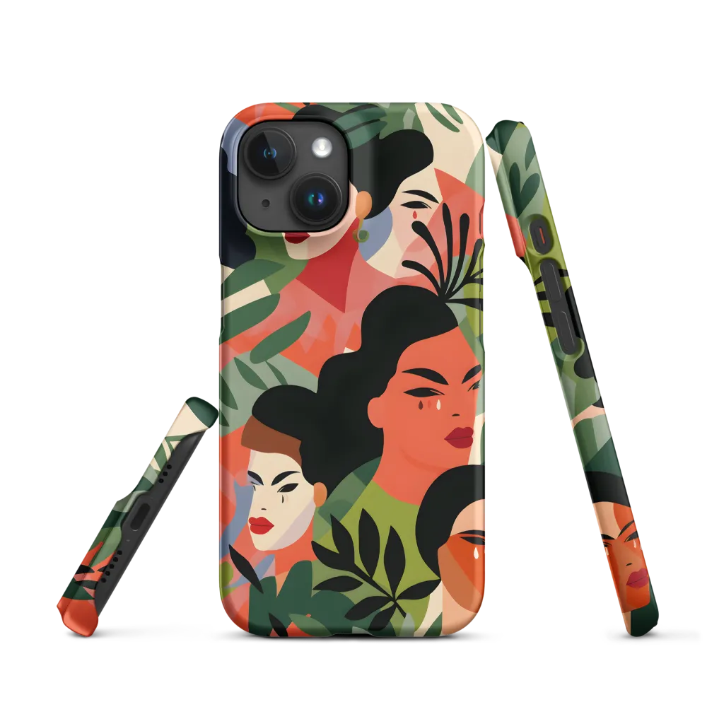 Harmony of Nature and Femininity | Phone Case |  15 | Snap Case | Matte