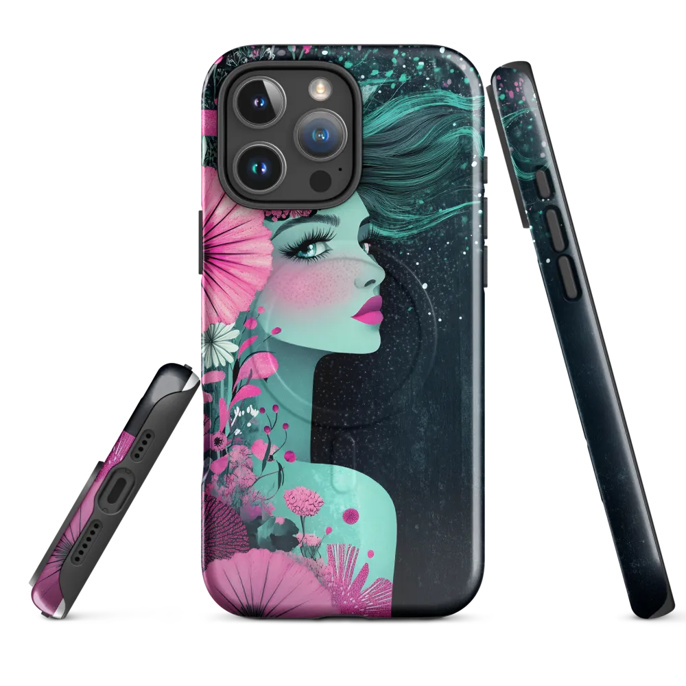 Floral Harmony: Portrait of Serenity