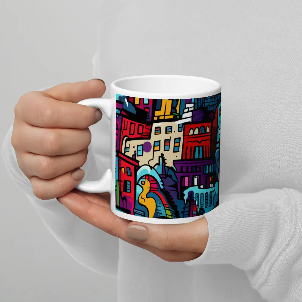 Urban Whimsy | Mug with White inside | 11 oz