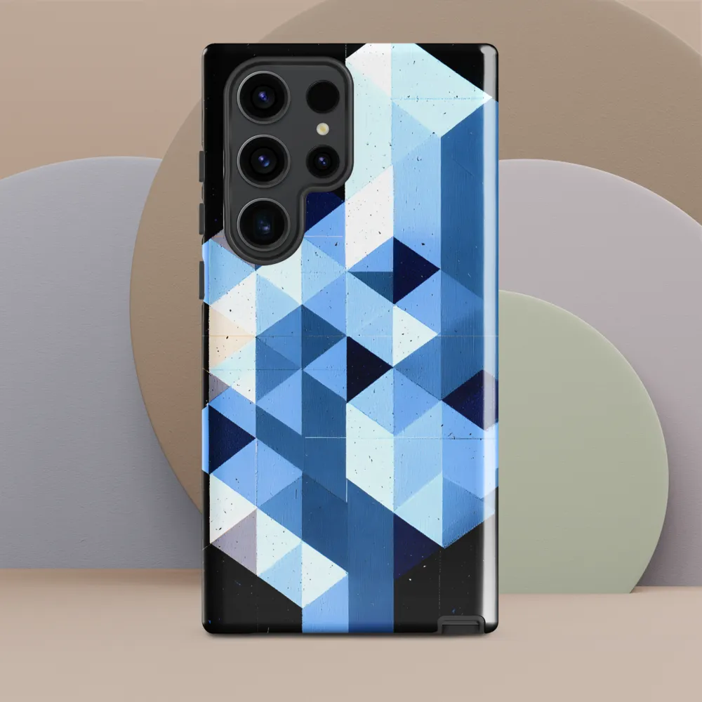 Blueprint of Depth | Phone Case |  S23 Ultra | Tough Case | Glossy