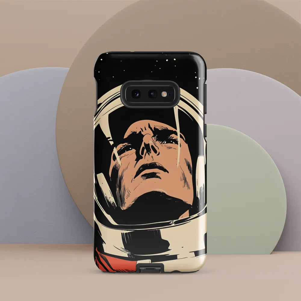 Gaze of the Astronaut | Phone Case |  S10e | Tough Case | Glossy