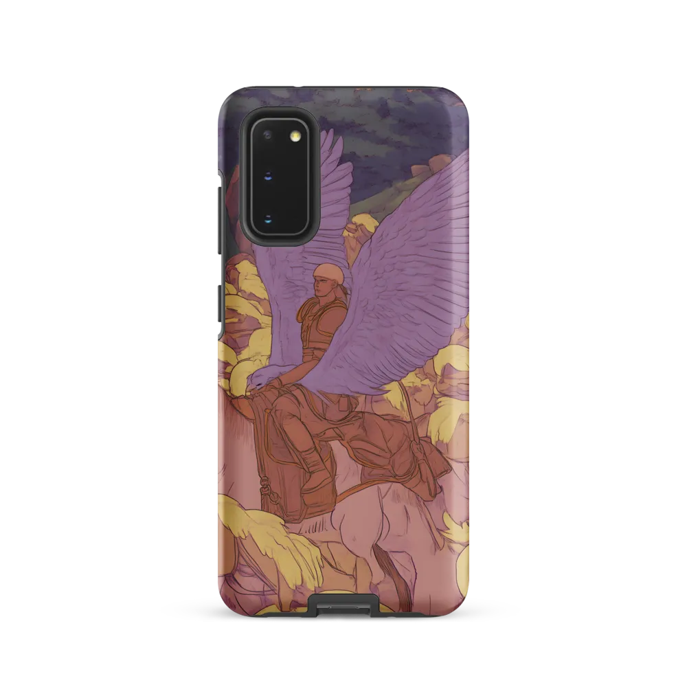 The Winged Guardian | Phone Case |  S20 | Tough Case | Matte