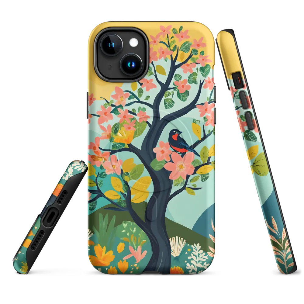 Spring Blossoms: A Serene Encounter