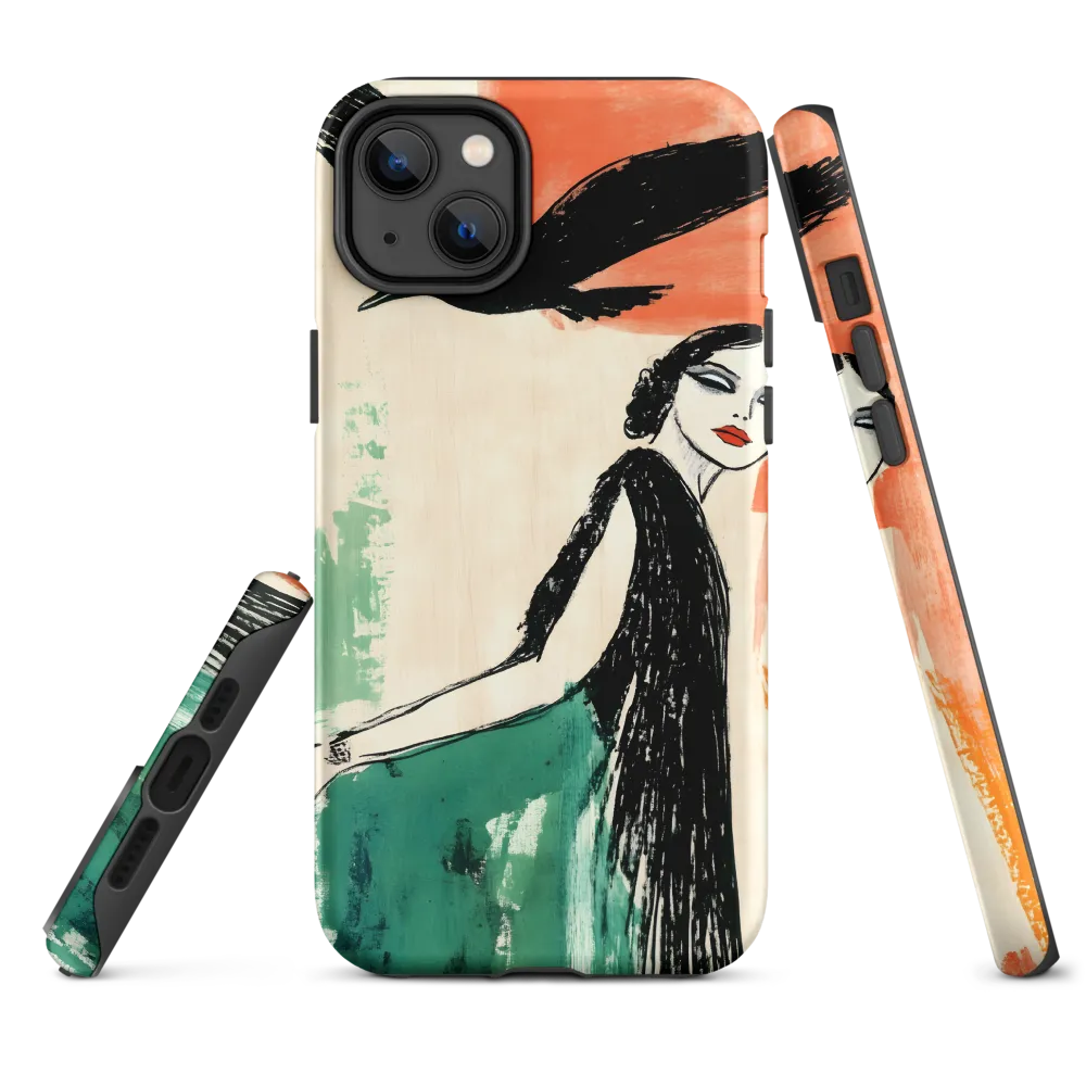 Elegance in Flight | Phone Case |  14 Plus | Tough Case | Matte