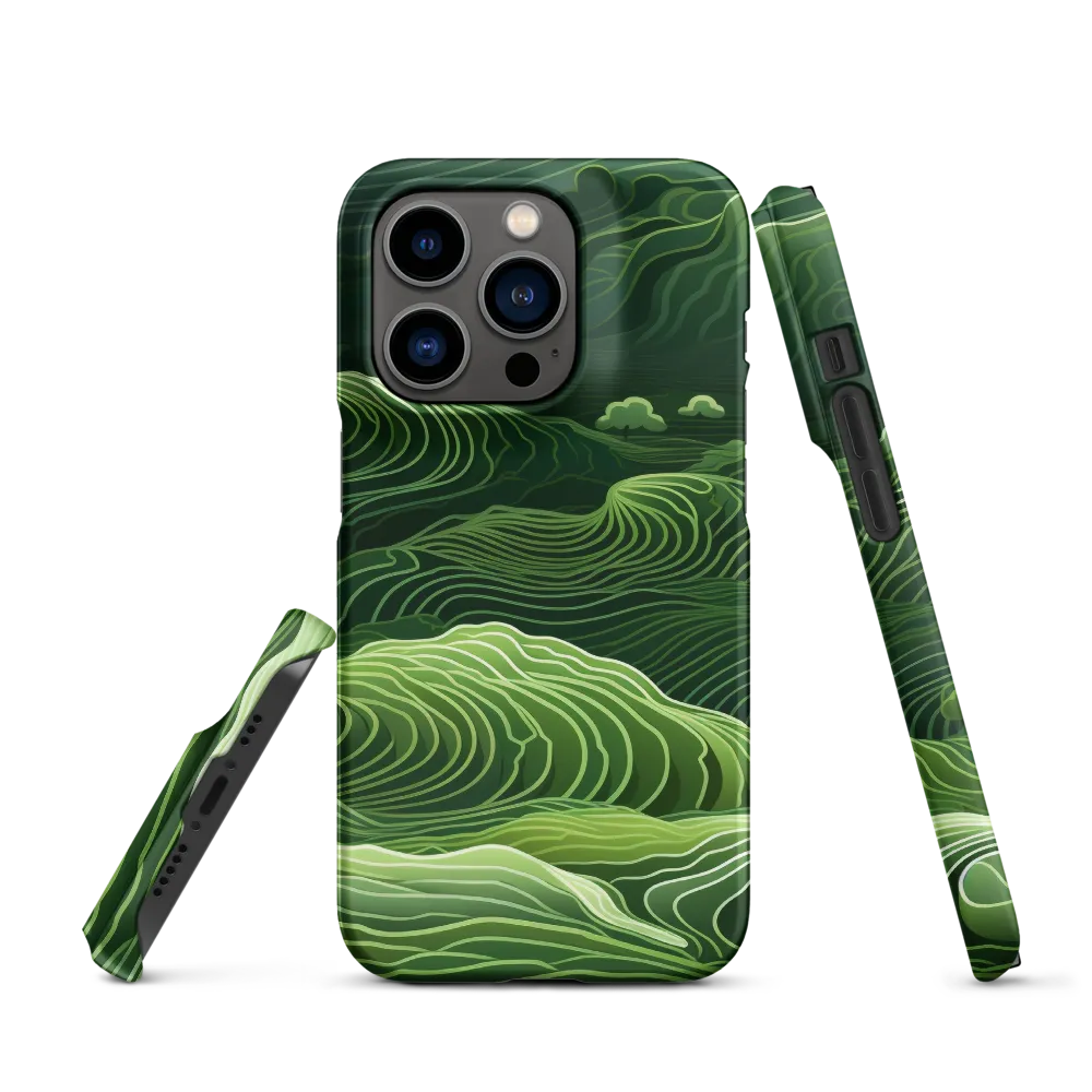 Whispers of Green Hills | Phone Case |  14 Pro | Snap Case | Matte