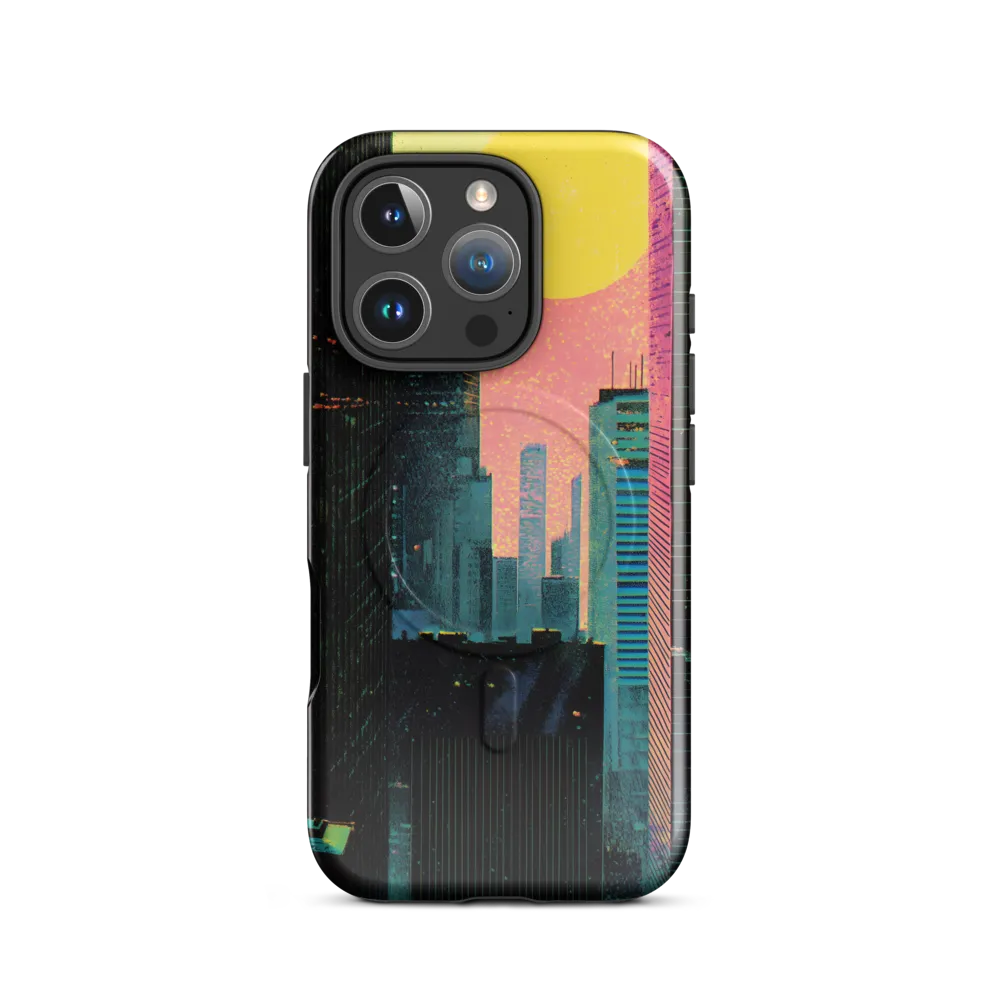 Nostalgic Urban Dreamscape | Phone Case |  16 Pro | MagSafe® Tough Case | Glossy