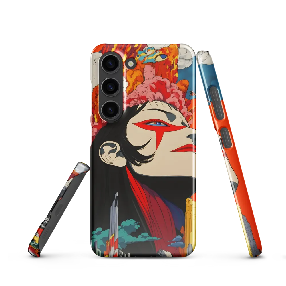 Eruption of Power | Phone Case |  S23 | Snap Case | Glossy