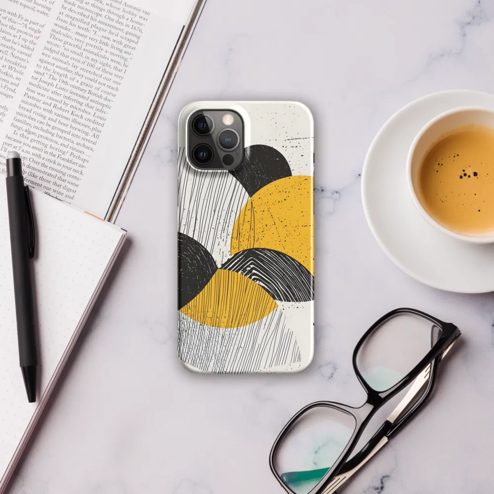 Dynamic Harmony in Black and Yellow