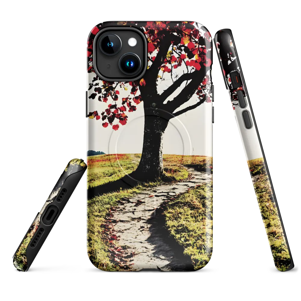 Autumn's Embrace | Phone Case |  15 Plus | MagSafe® Tough Case | Glossy