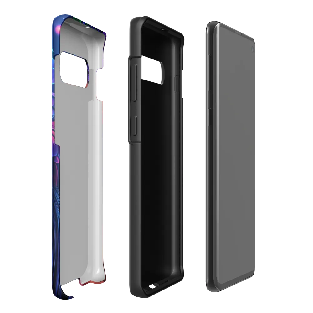 Radiance of the Floral Queen | Phone Case |  S10 Plus | Tough Case | Matte