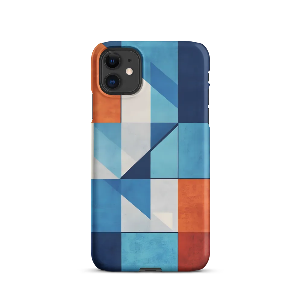 Geometric Harmony in Color | Phone Case |  11 | Snap Case | Matte