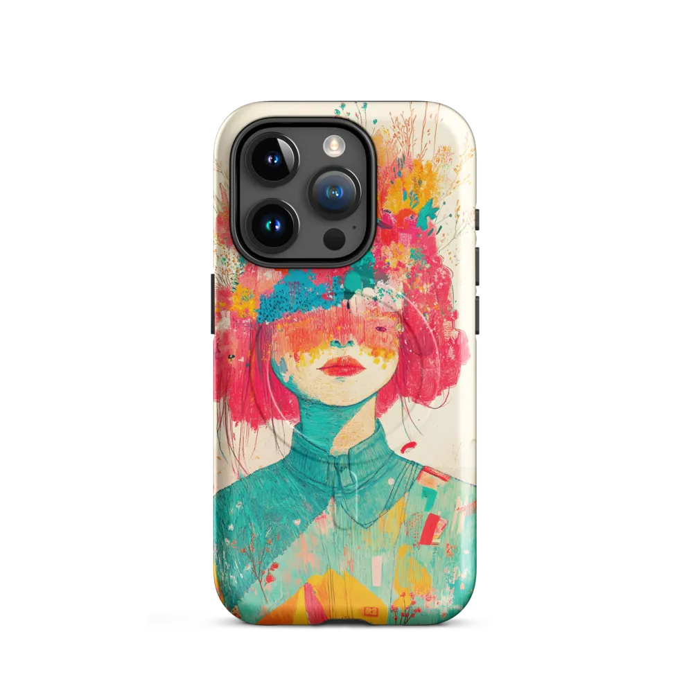 Whimsical Floral Portrait