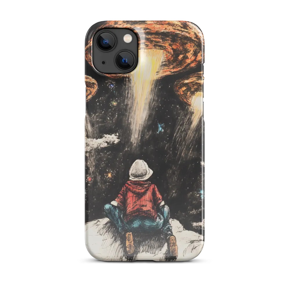 Gazing into the Unknown: A Child's Wonder in Space