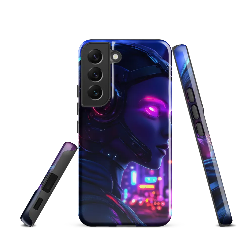 Neon Dreams: A Cyborg's Mystique