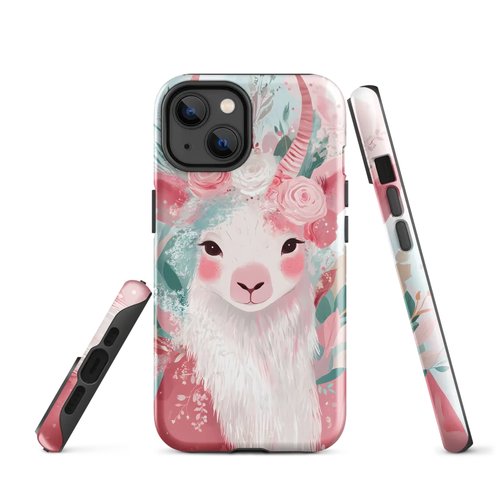 Spring Whimsy: The Floral Goat