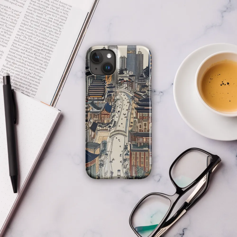 Urban Harmony: A Fusion of Tradition and Modernity | Phone Case |  15 Plus | Snap Case | Glossy