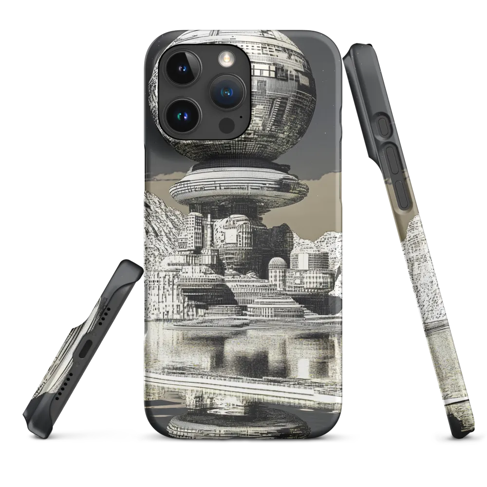 Reflections of a Futuristic Dreamscape | Phone Case |  16 Pro Max | Snap Case | Matte