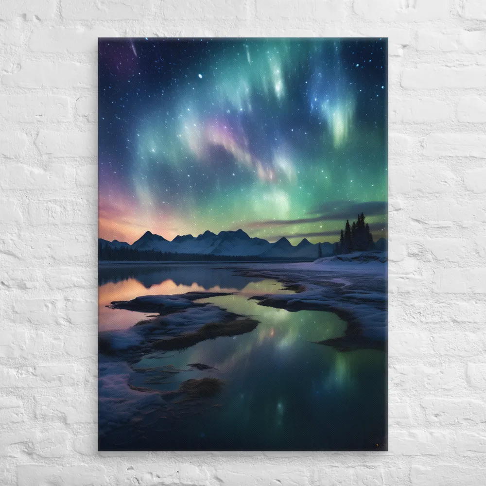 Ethereal Aurora: A Night Under the Stars