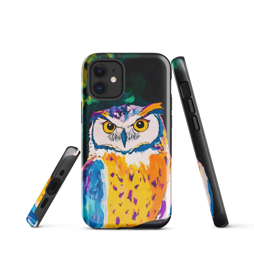 Vivid Vigilance | Phone Case |  12 mini | Tough Case | Glossy