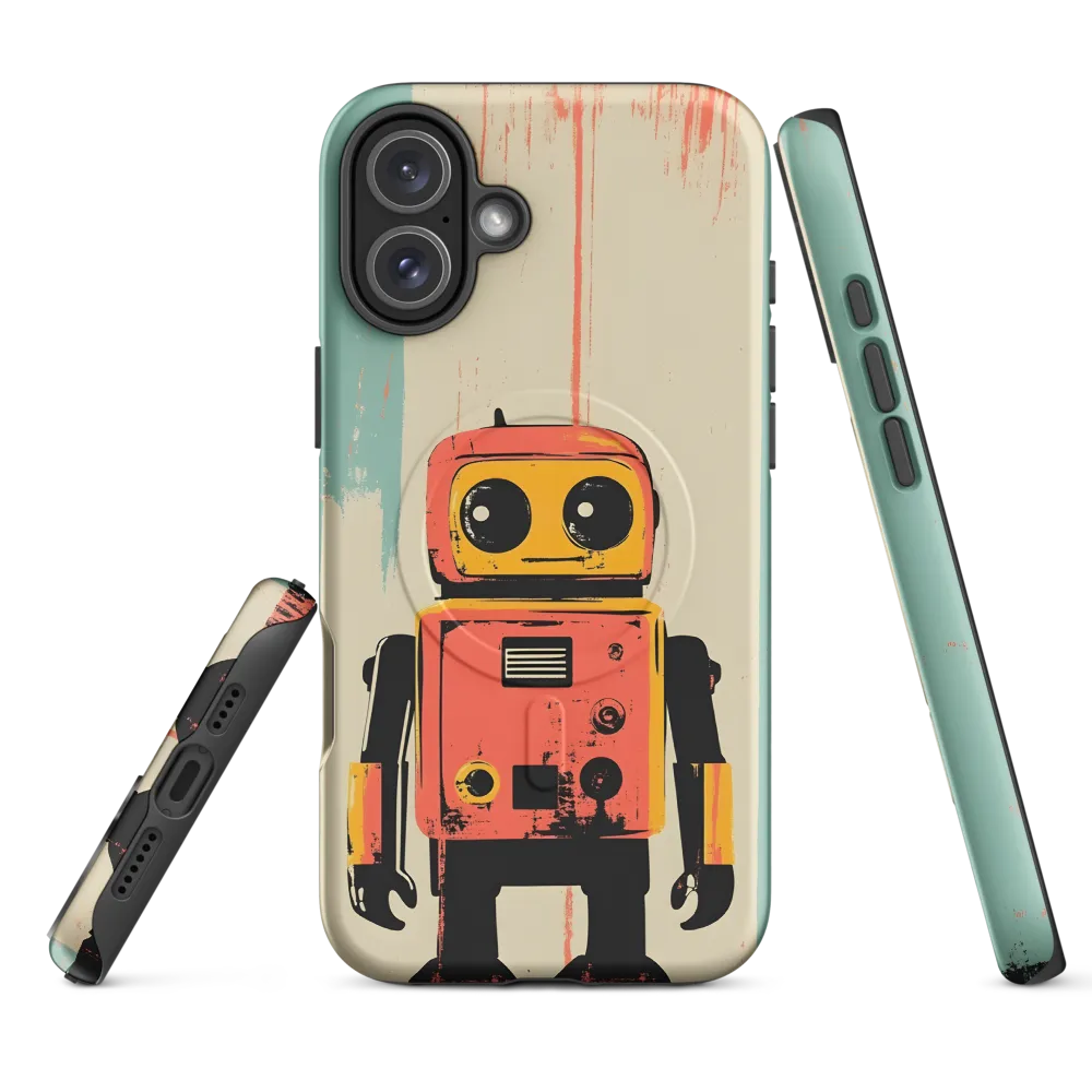 Retro Robot Charm