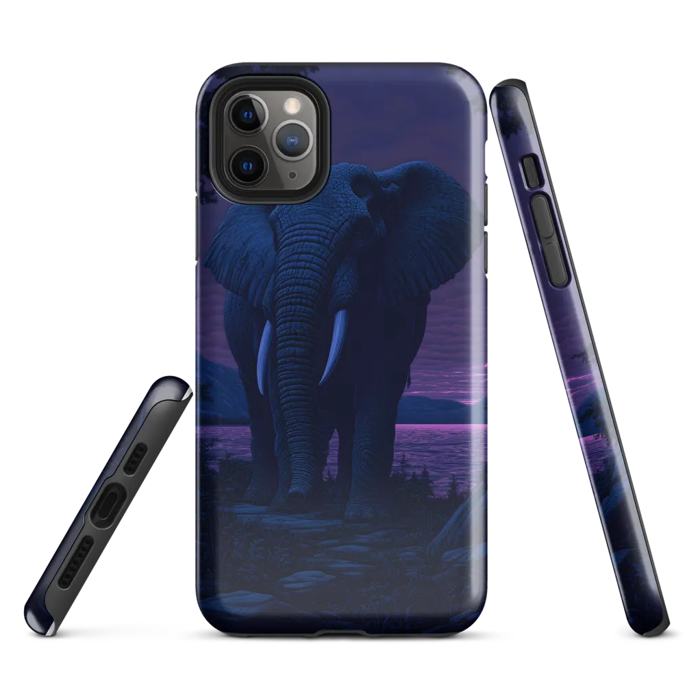 Majestic Twilight: The Guardian of the Night | Phone Case |  11 Pro Max | Tough Case | Glossy