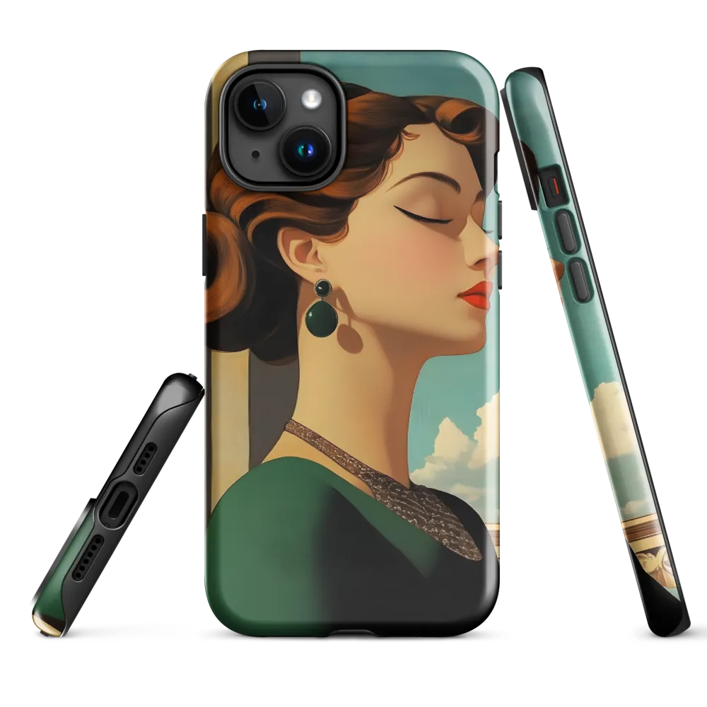 Elegance in Art Deco: A Portrait of Grace