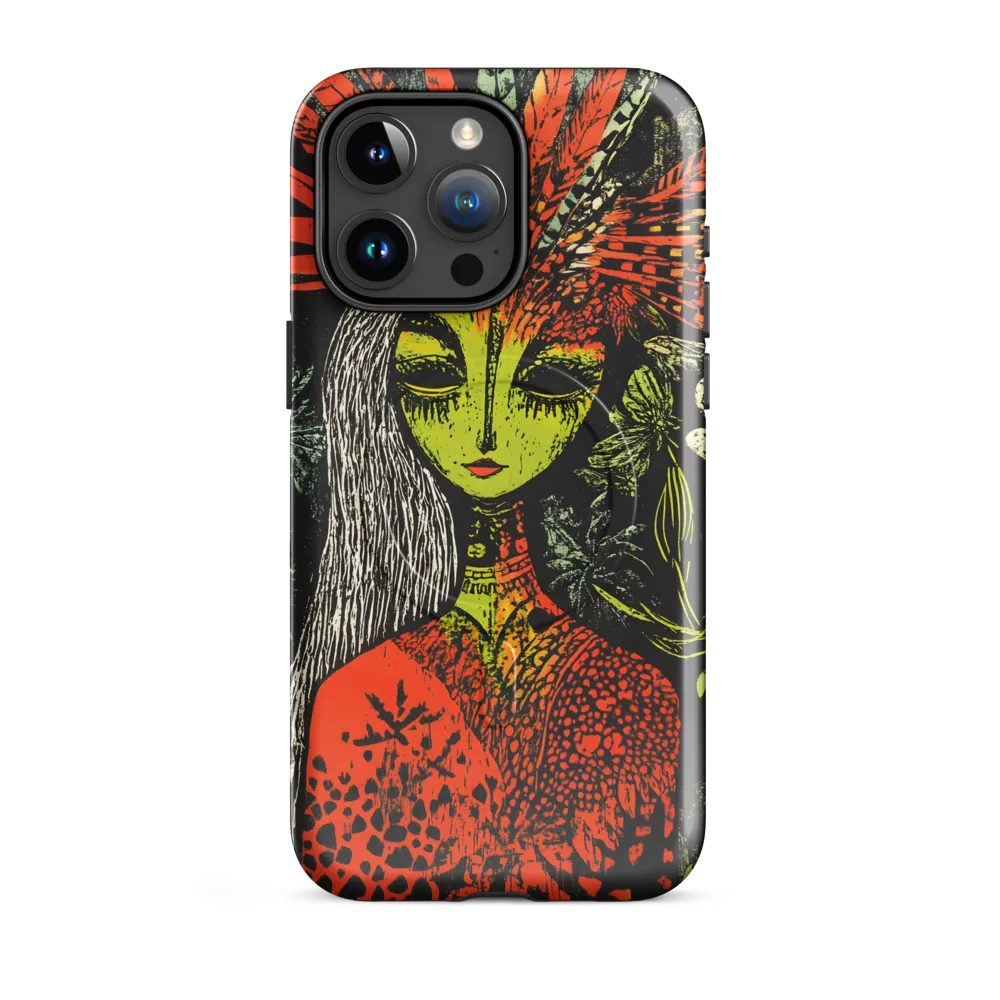 Mystical Flora: A Surreal Portrait