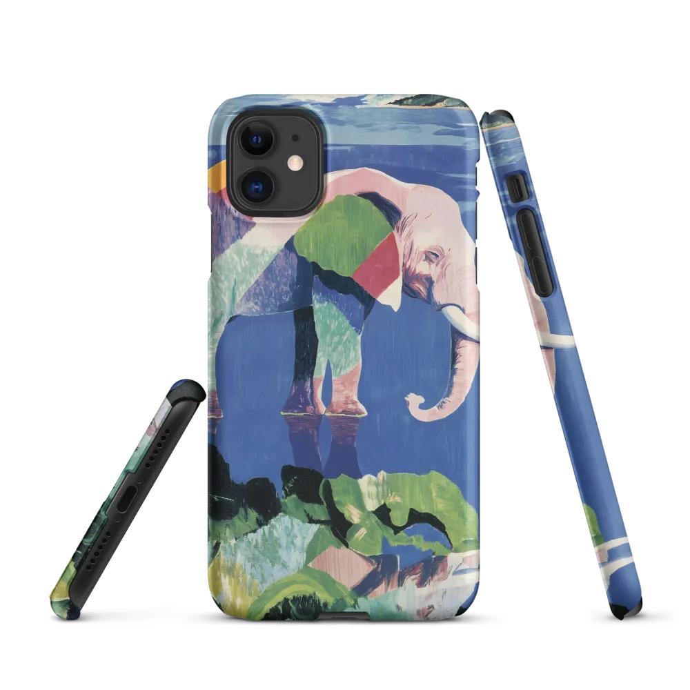 Serenity in Color: The Elephants of Reflection