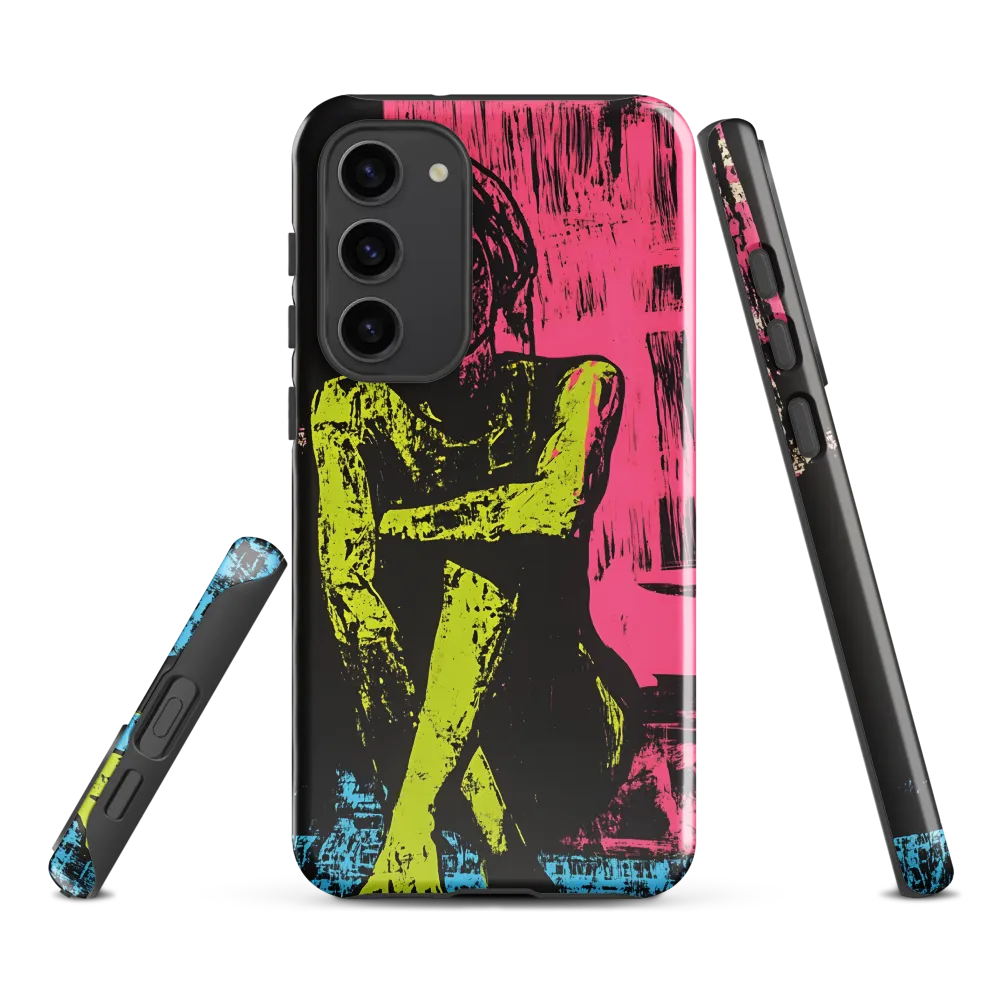 Contemplation in Neon