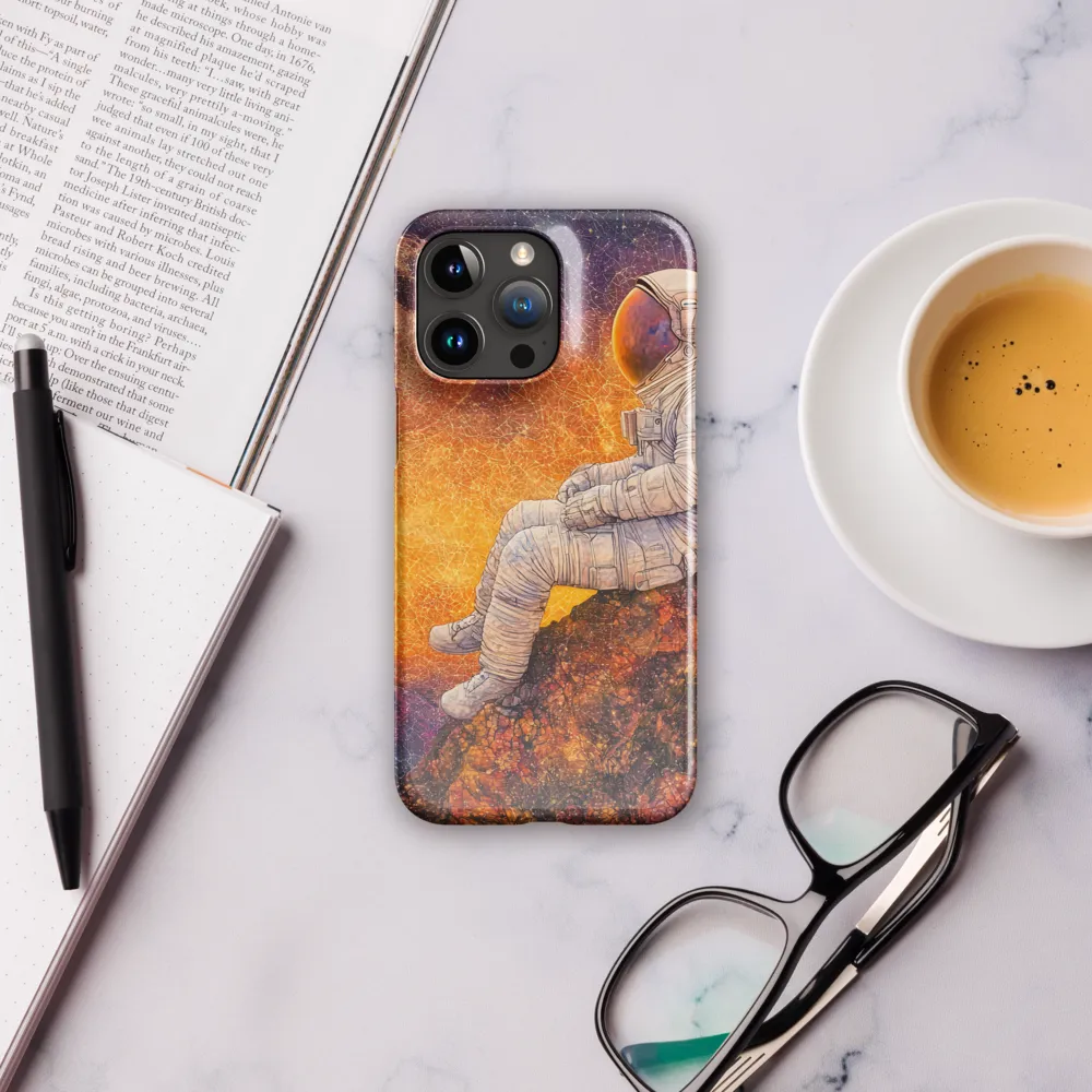 Cosmic Contemplation | Phone Case |  15 Pro Max | Snap Case | Glossy