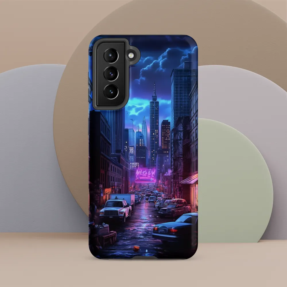 Urban Mystique: A Cyberpunk Night