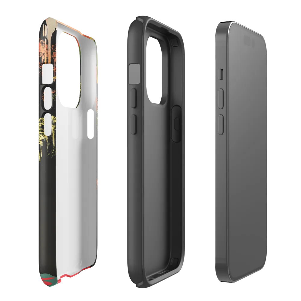 Elysian Echoes: A Surreal Reflections | Phone Case |  14 Pro | Tough Case | Glossy