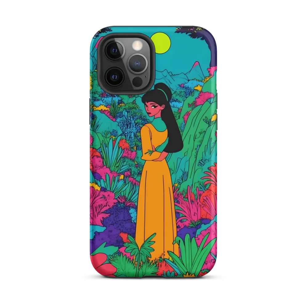 Ethereal Serenity in a Psychedelic Landscape