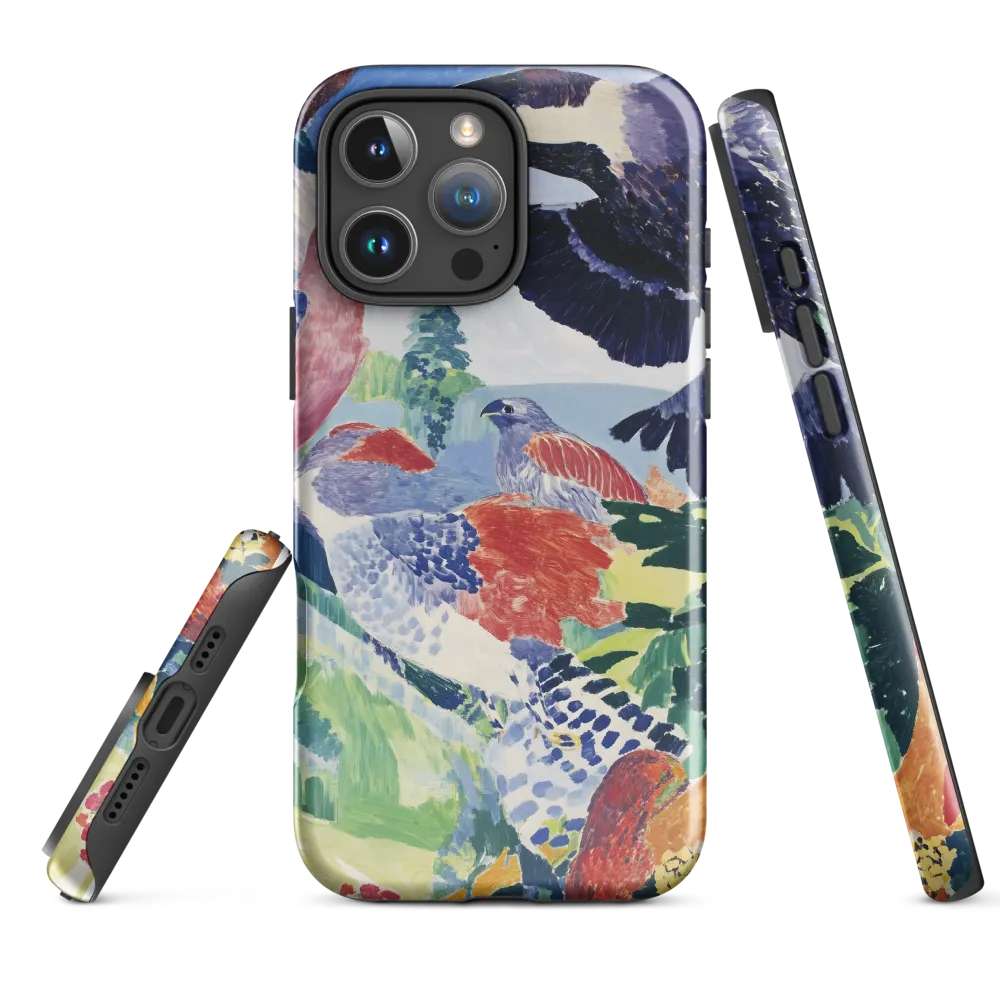 Symphony of Birds | Phone Case |  16 Pro Max | Tough Case | Glossy