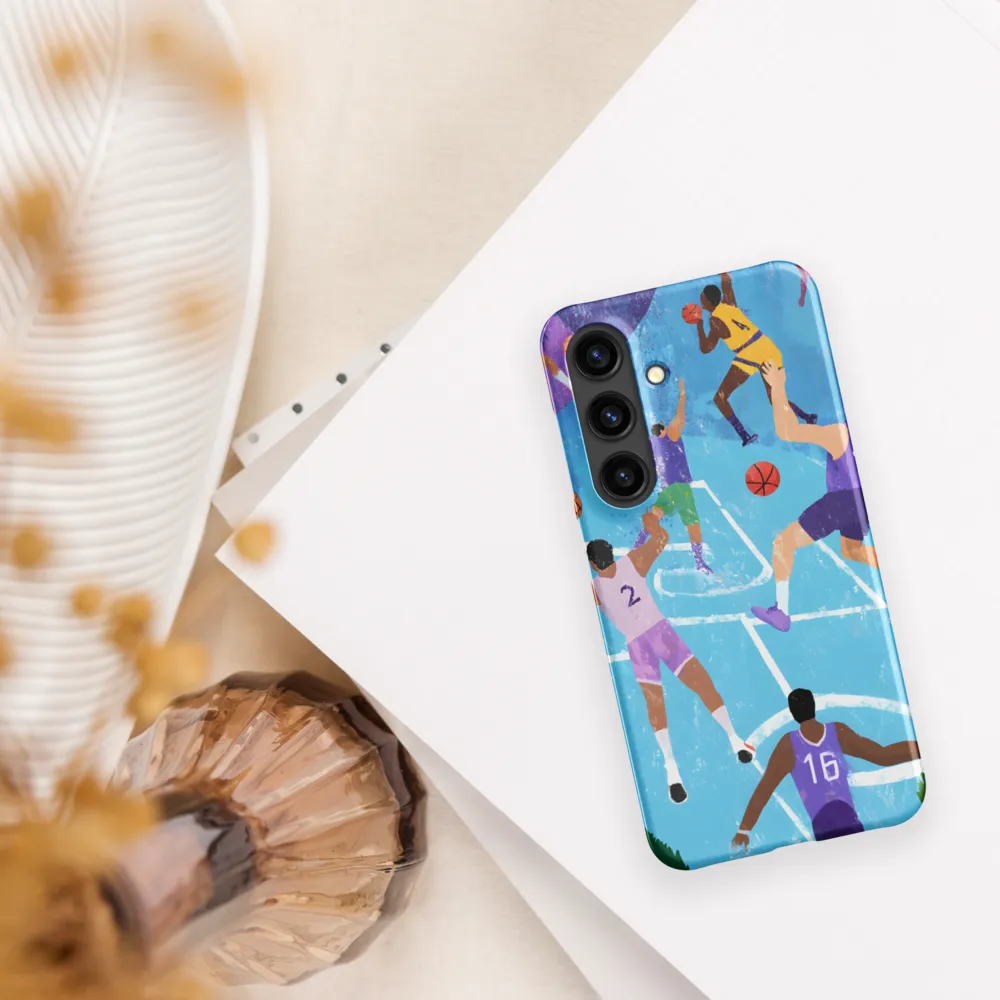 The Pulse of the Game | Phone Case |  S24 | Snap Case | Matte
