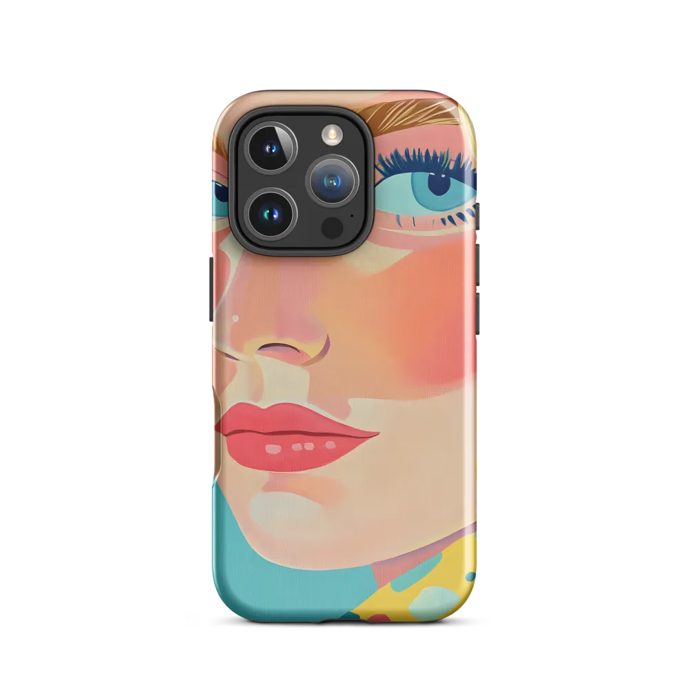 Vibrant Elegance: A Pop Art Portrait