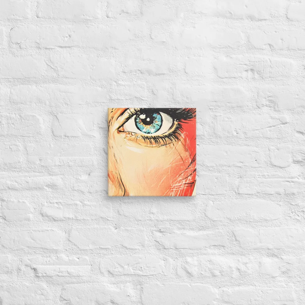 Gaze of Emotion | Canvas | 10″×10″