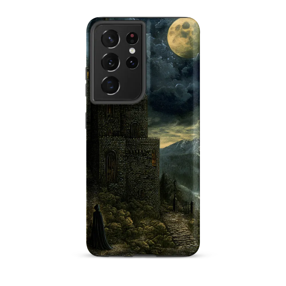 Whispers of the Moonlit Castle | Phone Case |  S21 Ultra | Tough Case | Matte