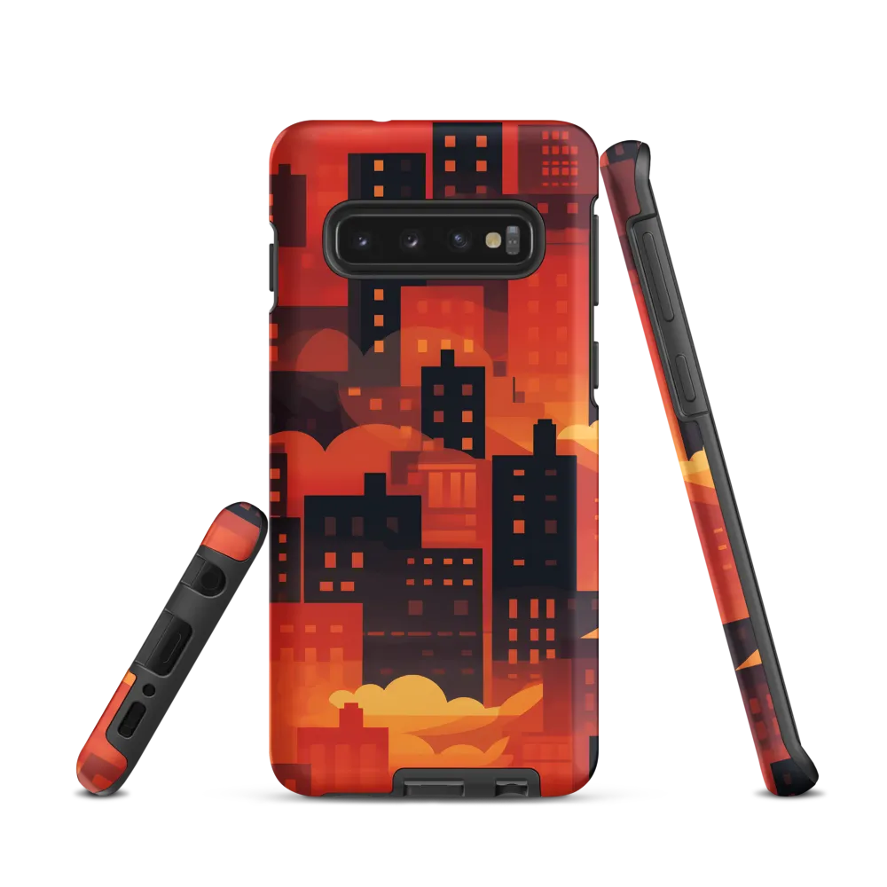 Radiance of the Urban Horizon | Phone Case |  S10 | Tough Case | Matte