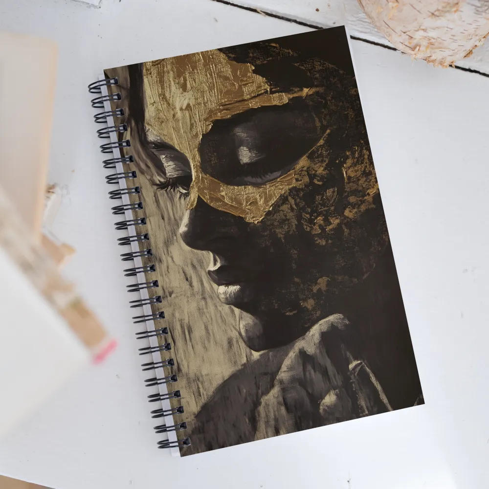 Veiled Mystique | Spiral Notebook