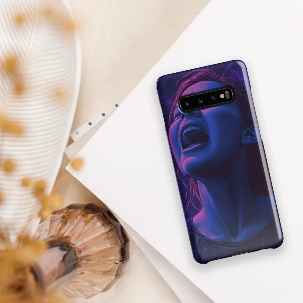 Echoes of Anguish | Phone Case |  S10 Plus | Snap Case | Glossy